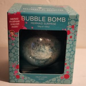 New Surprise Mermaid Bubble Bath Bomb Kids Necklace Inside by Two Sisters Spa.